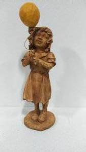 Faith Balloon Girl Statue