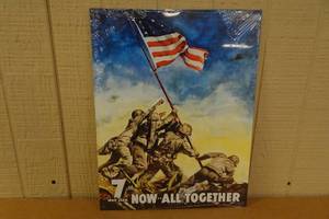 lot 224 image: Novelty Metal Sign -All Together - Made in USA