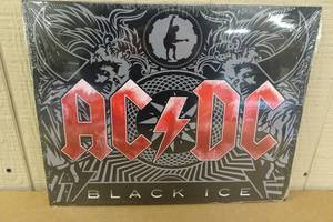 lot 225 image: Novelty Metal Sign -ACDC Black Ice - Made in USA