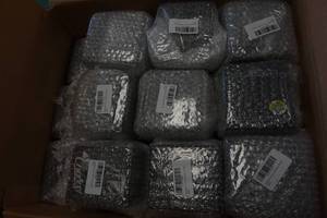 lot 240 image: 33 Novelty Stemless Wine Glasses -All DemocratLeft WingLiberal Theme