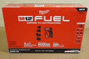 lot 5 image: Milwaukee M12 Fuel Installation DrillDriver Kit