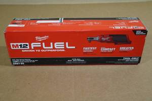 lot 13 image: Milwaukee M12 Fuel 38 High Speed Ratchet -Tool Only