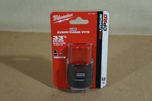 lot 23 image: Milwaukee M12 CP 2.0 Red Lithium Battery