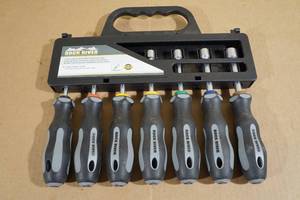 lot 46 image: Rock River 7 Piece Hollow Shaft Metric Nut Driver Set