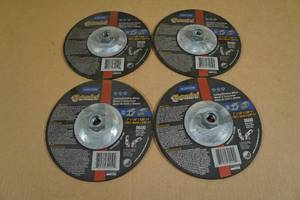 lot 58 image: 4 Norton Gemini CuttingGrinding Wheels - 7x18x58