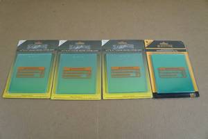 lot 71 image: 20 Black Stone Clear Outer Lens Covers - 4 12x5 14