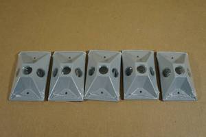 lot 110 image: 5 Bell 3 13 Outlet Rectangular Cluster Cover