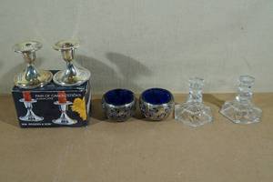 lot 216 image: Assorted Candle Stick Holders