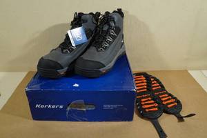 lot 142 image: Korkers Verglas Ridge Winter Boots - Mens 13