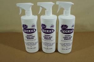lot 162 image: Folex Instant Carpet Spot Remover