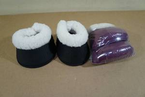 lot 168 image: Professionals Choice Lined Bell Boots - Medium
