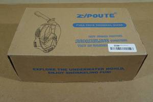 lot 177 image: Zipoute Full Face Snorkel Mask - SM