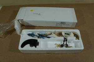 lot 267 image: WWII Spitfire Collector Knife with Stand