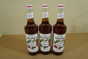 lot 278 image: Le Sirop de Monin French Raspberry Gourmet Syrup