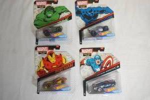 Hot Wheels Marvel cars