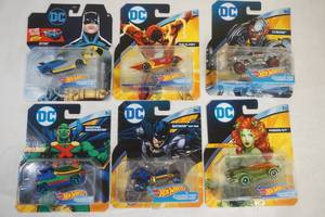 Hot Wheels DC cars