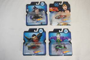 Hot Wheels DC cars
