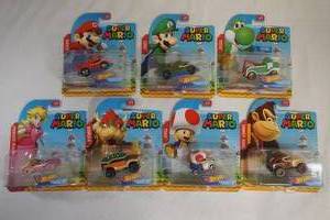 Hot Wheels Super Mario cars