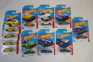Hot Wheel Then and Now cars