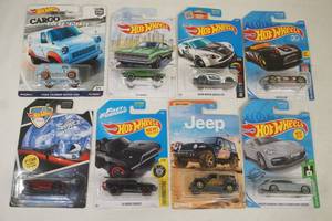 Hot Wheels cars