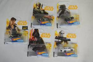 Hot Wheel Star Wars cars