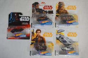 Hot Wheel Star Wars cars