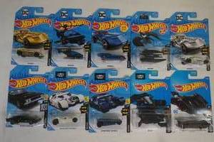 Hot Wheel Batman cars