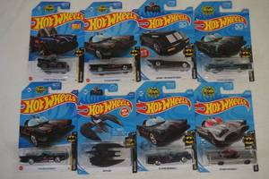 Hot Wheel Batman cars