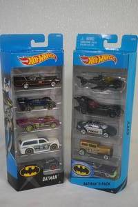 Hot Wheel Batman cars