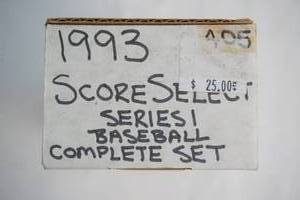 1993 score base ball cards