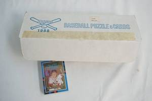 Donruss 1988 baseball puzzle& cards