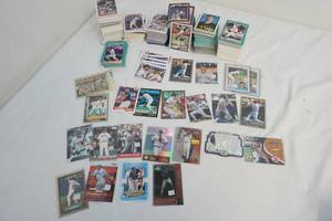 Manny Ramirez, Wade Boggs baseball cards and assortment