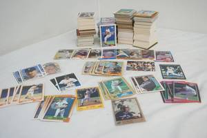 Jack Morris, Dan Gladden, Jeff Reardon baseball cards and assortment