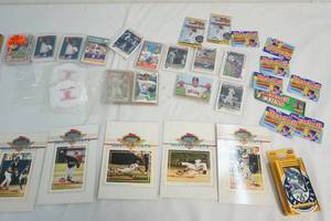 baseball card assortment