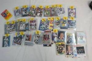 sleeved sport cards