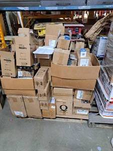 lot 73 image: Lot of (1 Pallet  100) Misc. Electrical Items