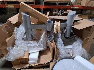 lot 93 image: Selux Parking Lot Light Fixture