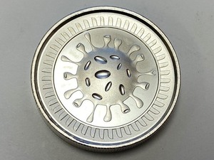 lot A-1 image: (1) COVID-19 Pandemic 2oz Silver Round