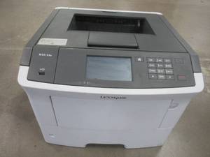 lot 320 image: Lexmark Laser Printer  MFP MS610de, Printer, Model 35S0500, Missing Power Cord, TestedWorks - Used in Retail Office. - SOLD AS IS