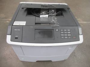 lot 321 image: Lexmark Laser Printer  MFP MS610de, Printer, Model 35S0500, TestedWorks - Used in Retail Office. - SOLD AS IS