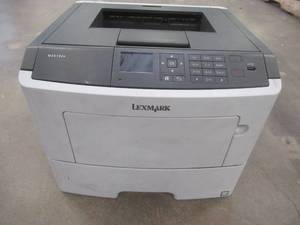 lot 325 image: Lexmark, MS610dn Laser Printer, Missing Power Cord, TestedWorks, Used in Retail Office - SOLD AS IS