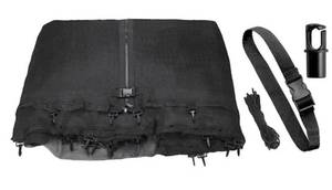 lot 579 image: Trampoline Enclosure Net - Fits for 10 ft. Round Frame Works (NEW)