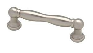 lot 592 image: 12 Pack Liberty Capital 3 in. (76mm) Center-to-Center Satin Nickel Drawer Pull