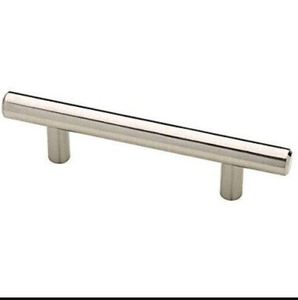 lot 582 image: 18 Pack - 3 Cabinet Bar Pull, Satin Nickel, Steel