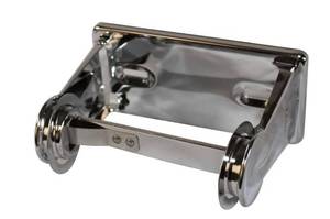 lot 572 image: Impact IMP2500 Single Roll Toilet Tissue Dispenser 6.5X4.5X2.75, Chrome (NEW IN BOX)