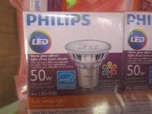 lot 366 image: 48 - 5 PACKS PHILIPS LIGHTING 4.5W LED PAR16 GU10 Bulb (240 TOTAL BULBS)