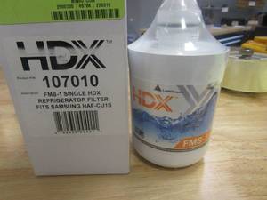 lot 364 image: HDX FMS-1 Premium Refrigerator Water Filter Replacement Fits Samsung HAF-CU1S (NEW)