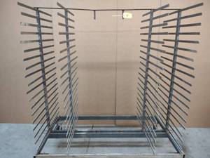 lot 12 image: Drying Rack, 72x39x80 Adjustable Sp...