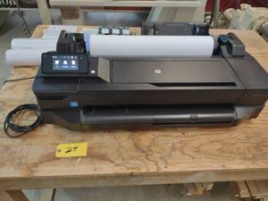 lot 29 image: HP Designjet T120 Color Plotter, In...