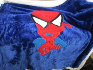 Marvel Spiderman Sherpa Throw 50x60...